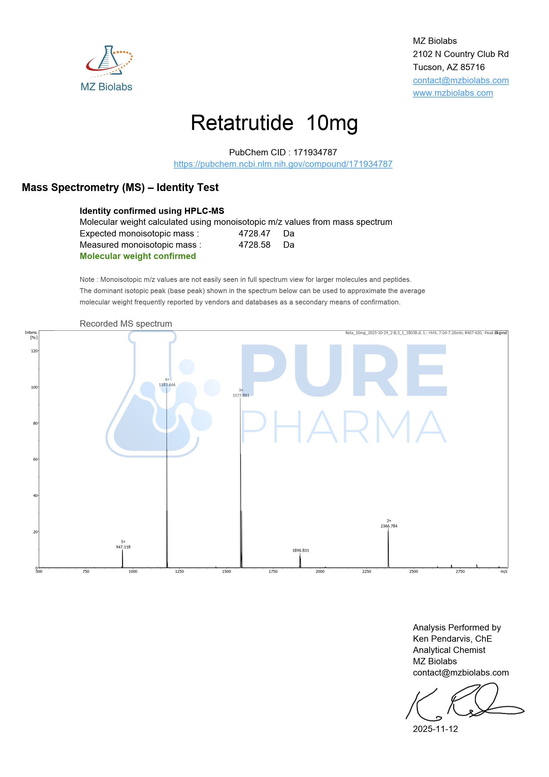 Retatrutide 10mg