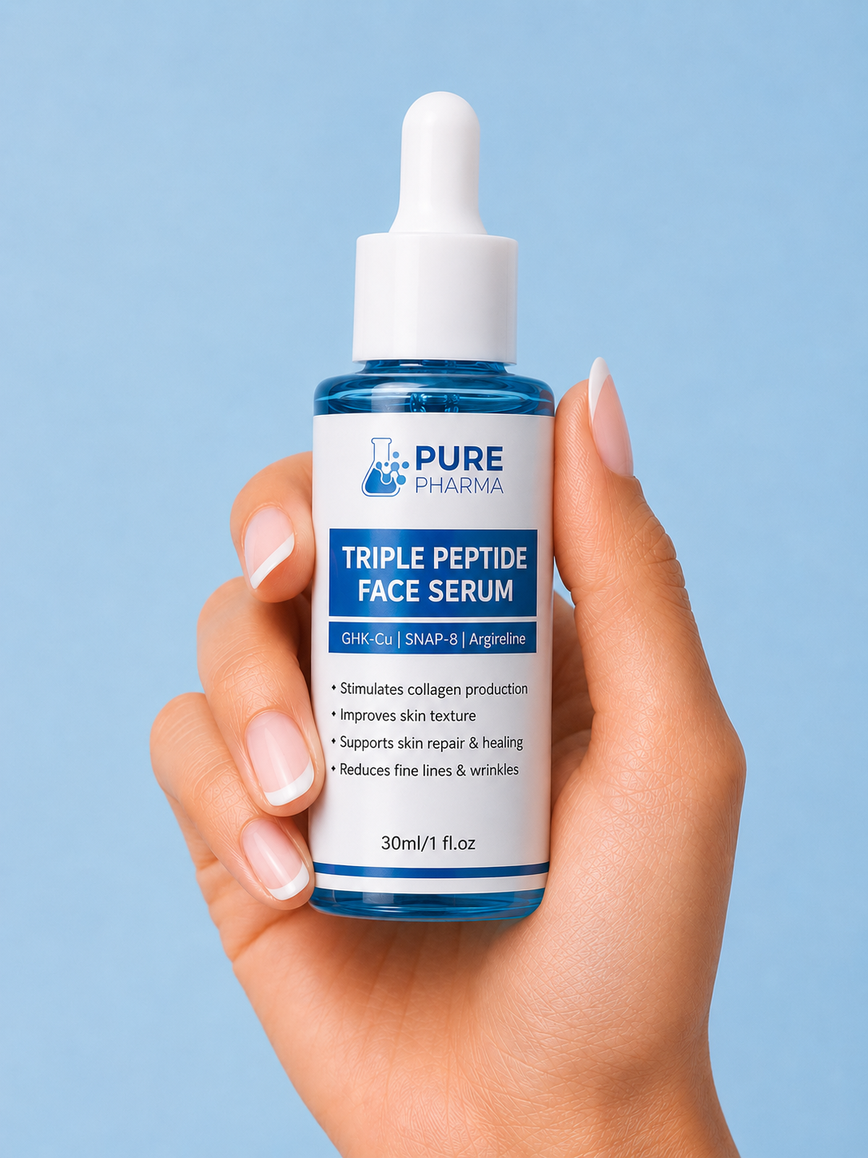 Triple Copper Peptide GHK-Cu Face Serum 30ml