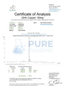 ghk cu pdf GHK-CU (Copper) – Pure Pharma Australia