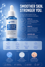 Triple Peptide GHK-Cu Face Serum 30ml - Image 2
